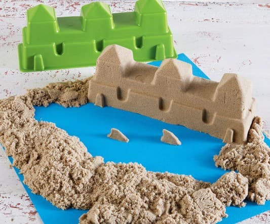 игры с песком, игры с кинетическим песком, игры с кинетическим песком для детей, игры с кинетическим песком в детском саду
