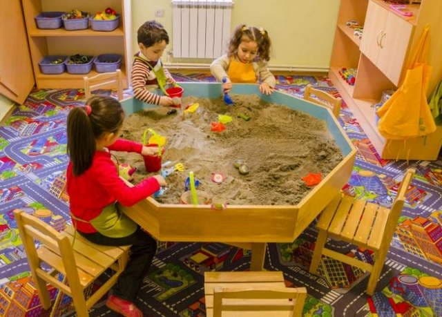 песочная терапия в детском саду
